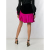 Secondhand Yves Saint Laurent Black and Fuchsia Skirt - '80s