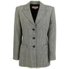 Byblos Prince of Wales Wool Blazer - '80s Second hand