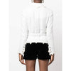 Secondhand Chanel White Cotton Bouclé Jacket - 2000s