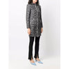 Chanel Black and White Wool Coat - 2010s Second hand