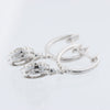 Secondhand Collection Privée Diamond Earrings K18WG 3.2 g D1.7