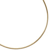 Secondhand Dior Convertible Gold Plated Logo Oval Pendant Necklace