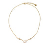 Secondhand Dior Gold Plated Clair D Lune Necklace