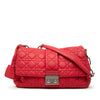 Secondhand Dior Lambskin Cannage New Lock Shoulder Bag