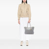 Secondhand Dior Large Coated Canvas Cannage Panarea Tote