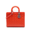 Secondhand Dior Large Patent Cannage Lady Dior