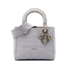 Secondhand Dior Medium Canvas Cannage Lady D Lite