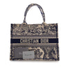 Secondhand Dior Medium Canvas Embroidered Dioriviera Toile De Jouy Book Tote