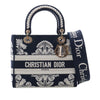 Secondhand Dior Medium Embroidered Canvas Cornely Lady D Lite