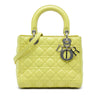 Secondhand Dior Medium Lambskin Cannage Lady Dior