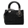Secondhand Dior Medium Nylon Cannage Lady Dior