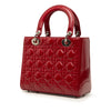 Secondhand Dior Medium Patent Cannage Lady Dior