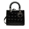 Secondhand Dior Medium Patent Cannage Lady Dior