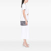 Secondhand Dior Metallic Leather Shadow Soft Pouch on Chain