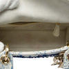 Secondhand Dior Mini Calfskin Beaded Jardin D Hiver Lady Dior
