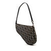 Secondhand Dior Mini Diorissimo Canvas Saddle Pochette