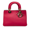 Secondhand Dior Mini Leather Diorissimo Satchel