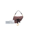 Secondhand Dior Mini Oblique Canvas Saddle Bag