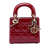 Secondhand Dior Mini Patent Cannage Lady Dior