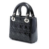 Secondhand Dior Mini Patent Cannage Lady Dior