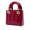 Secondhand Dior Mini Patent Cannage Lady Dior