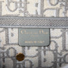 Secondhand Dior Oblique Embroidered Canvas Saddle Bag