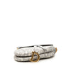 Secondhand Dior Oblique Embroidered Canvas Saddle Bag