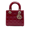 Secondhand Dior Small Patent Cannage Lady Dior