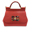 Secondhand Dolce & Gabbana Small Iguana Embossed Calfskin Miss Sicily Satchel