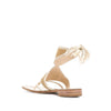 Prada Beige Rope Flat Sandals - '00s Second hand