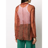 Romeo Gigli Brown Silk Blouse - '90s Second hand