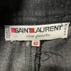 Saint Laurent Grey Cropped Trousers - '80s Second hand