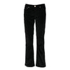 Roberto Cavalli Black Velvet Cotton Skinny Trousers - 2000s Second hand