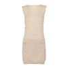 Chanel Ivory Sleeveless Midi Dress - 2000s Second hand