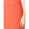 Secondhand Chanel Orange Cashmere Miniskirt - '80s