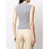 Giorgio Armani Grey Sleeveless Blouse - '90s Second hand