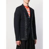 Comme des Garçons Dark Blue Cotton Jacket - 2000s Second hand