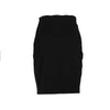 Thierry Mugler Black Wool Skirt - '80s Second hand