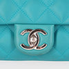 Chanel Teal Color Shoulder Bag - '10s Second hand