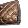 Chanel Bronze Tone Leather Wallet - 2000s Second hand