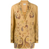 Romeo Gigli Ocher Embroidered Blazer - '90s Second hand