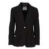 Moschino Black Cotton Jacket - 2000s Second hand