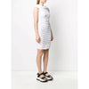 Chanel White Ribbed Dress - 2000s Second hand