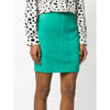 Versus Aqua Green Suede Mini Skirt - '80s Second hand