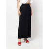 Secondhand Chanel Dark Blue Long Skirt - '90s