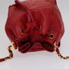 Secondhand Chanel Vintage CC Drawstring Bucket Bag