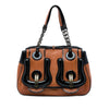 Secondhand Fendi Medium Leather B Bag Top Handle Bag