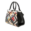 Secondhand Fendi Mini Calfskin Studded Geometric 3Jours Satchel