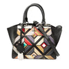 Secondhand Fendi Mini Calfskin Studded Geometric 3Jours Satchel