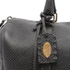 Secondhand Fendi Perforated Leather Selleria Boston Bag